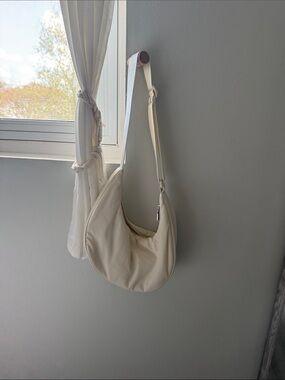 Sunday Best Cream Hobo Shoulder Bag